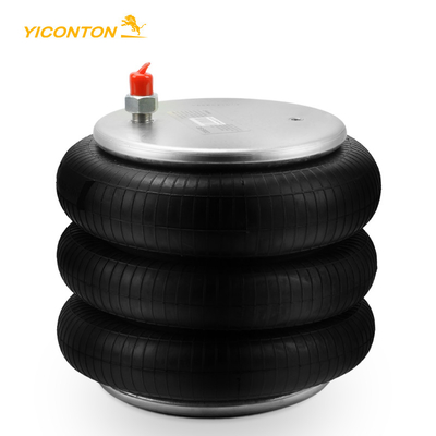 Triple Convoluted Rubber Air Spring สำหรับรถบรรทุกพ่วง AS-00019-F Firestone W01-358-7994 Contitech FT330-29546