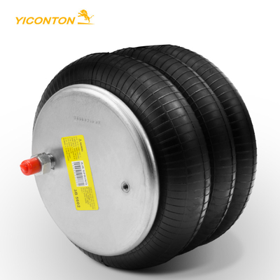 Triple Convoluted Rubber Air Spring สำหรับรถบรรทุกพ่วง AS-00019-F Firestone W01-358-7994 Contitech FT330-29546