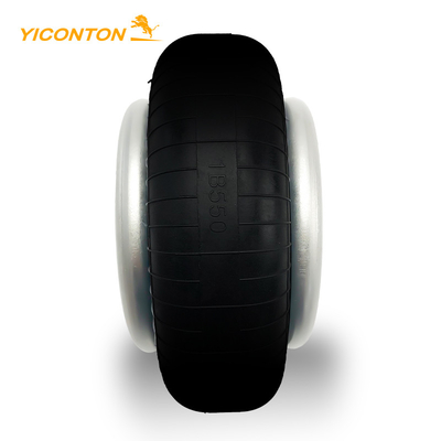 Single Convoluted Rubber Air Spring สำหรับรถบรรทุกพ่วงอุตสาหกรรม W01-358-7564 1B8-550 FS120-10