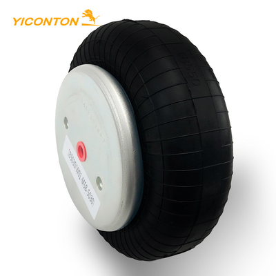 Single Convoluted Rubber Air Spring สำหรับรถบรรทุกพ่วงอุตสาหกรรม W01-358-7564 1B8-550 FS120-10