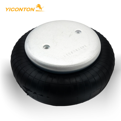 Single Convoluted Rubber Air Spring สำหรับรถบรรทุกพ่วงอุตสาหกรรม W01-358-7564 1B8-550 FS120-10
