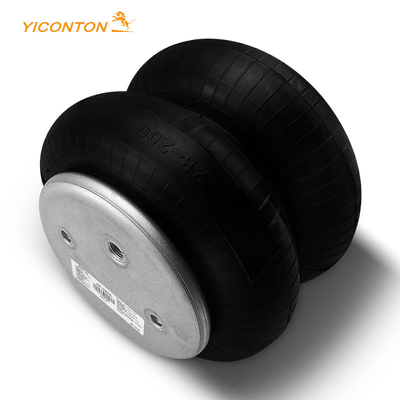 ถุงลมนิรภัยคู่รถบรรทุกสำหรับสามเหลี่ยม 6325 4504 Firestone W01-358-6926 Contitech FD200-195