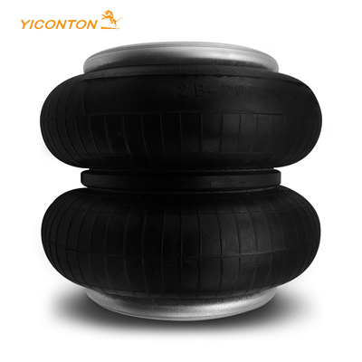 ถุงลมนิรภัยคู่รถบรรทุกสำหรับสามเหลี่ยม 6325 4504 Firestone W01-358-6926 Contitech FD200-195