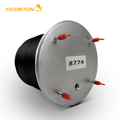 IATF16949 Truck Air Spring 20.88 Extended Height Single Convolutions Load รองรับสปริงลม