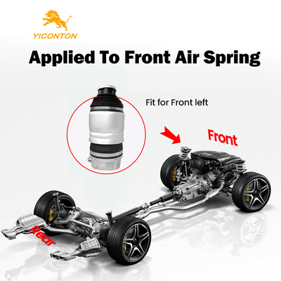 การตั้งทิศทางด้านซ้ายด้านหลัง ยางสแตนเลส สปริงสปริงสําหรับ Audi Q7 Porsche Cayenne VW Air Suspension
